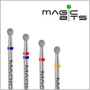 Алмазная фреза шар Magic bits для счищения кутикулы и обработки боковых валиков Фото - Алмазная фреза шар Magic bits для счищения кутикулы и обработки боковых валиков