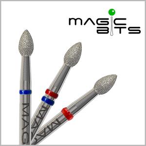 Алмазная фреза чечевица Magic bits для поднятия кутикулы, среза и шлифовки Фото - Алмазная фреза чечевица Magic bits для поднятия кутикулы, среза и шлифовки