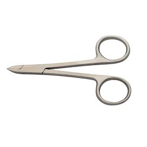 Фото - Ножницы для кожи или ногтей PP-1019 (2)-D-(10cm)-BJ (глазки)