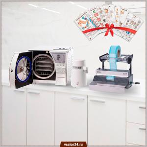 Стерилизационный кабинет Romax YS-18L+дистиллятор Romax Z500+Romax F300 Фото - Стерилизационный кабинет Romax YS-18L+дистиллятор Romax Z500+Romax F300