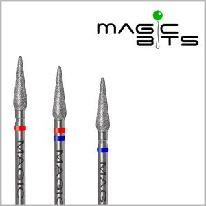 Алмазная фреза капля Magic bits для поднятия кутикулы, обработки боковых валиков Фото - Алмазная фреза капля Magic bits для поднятия кутикулы, обработки боковых валиков