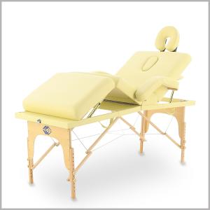 Массажный стол складной MED-MOS JF-Tapered 4-х секционный, деревянная Фото - Массажный стол складной MED-MOS JF-Tapered 4-х секционный, деревянная