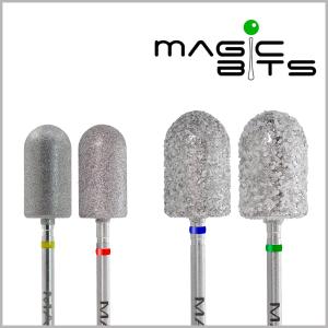 Алмазно-гранатовая фреза скругленный цилиндр Magic bits для обработки стопы Фото - Алмазно-гранатовая фреза скругленный цилиндр Magic bits для обработки стопы
