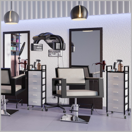 Фото - Парикмахерская тележка Дуглас 