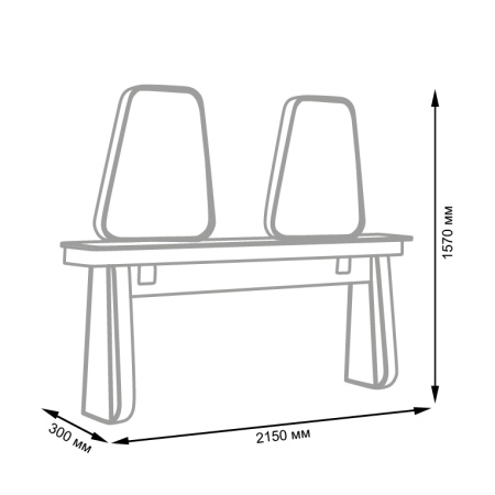Фото - Парикмахерское зеркало Мирвуд 