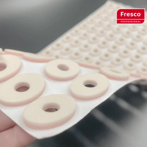 Фото - Пластырь-разгрузка в форме овала CORN CUSHIONS, на двухслойной пенолатексной основе, розовый-бежевый РУ0