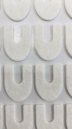 Фото - Пластырь-разгрузка полутвердый подкова малая Fresco Horseshoe Felt Pad Semi-Hard - S, 50% шерсть