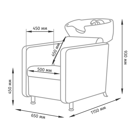 Фото - Парикмахерская мойка Кубо 