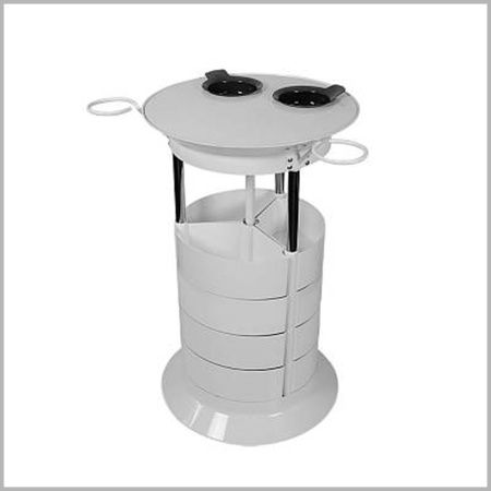 Парикмахерская тележка GiroCo Luisa (тележка GiroCo Luisa Белый)