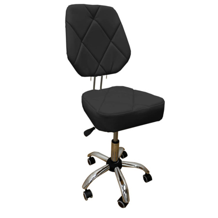 Стул мастера "Риваль Урал" ГРЭЙ (Стул мастера "Риваль Урал" ГРЭЙ (каркас хромированный, цвет черный))