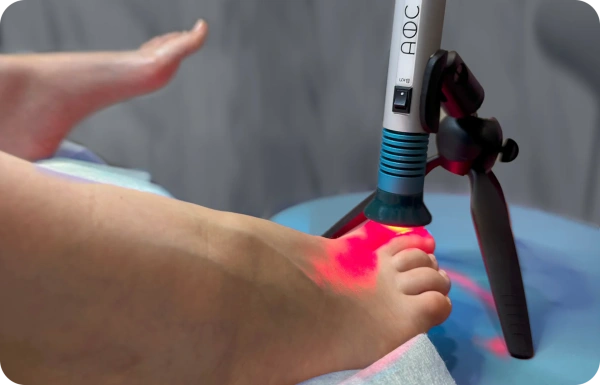 Фото - Комплект АФС Антимикоз 360 ( АФС 365 + Лампа Лупа на одной зарядной станции, противогрибковый порошок)