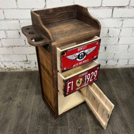 Фото - Парикмахерская тележка Чаир10 BBarber 