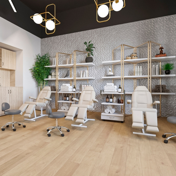 Фото - Педикюрно-косметологическое кресло Анна (стационарное)