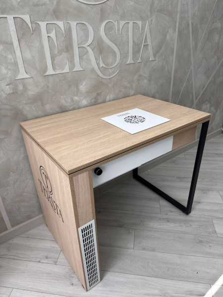 Фото - Маникюрный стол Tersta со встроенной вытяжкой (пылесосом) мини